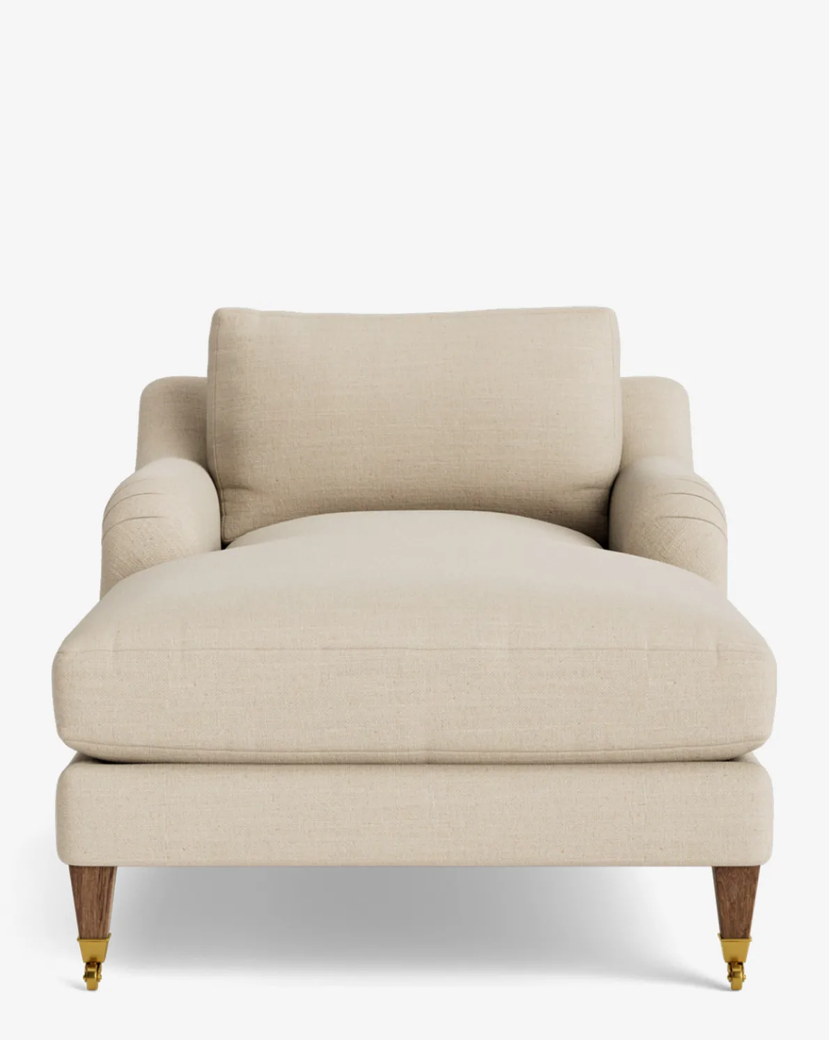 Lucille English Roll Arm Lounge Chair