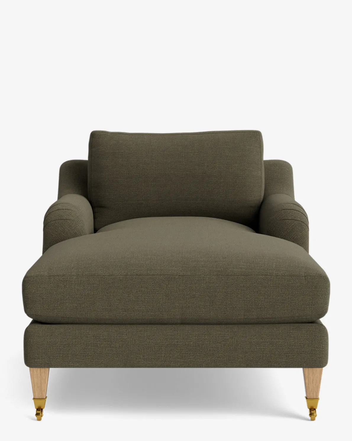 Lucille English Roll Arm Lounge Chair