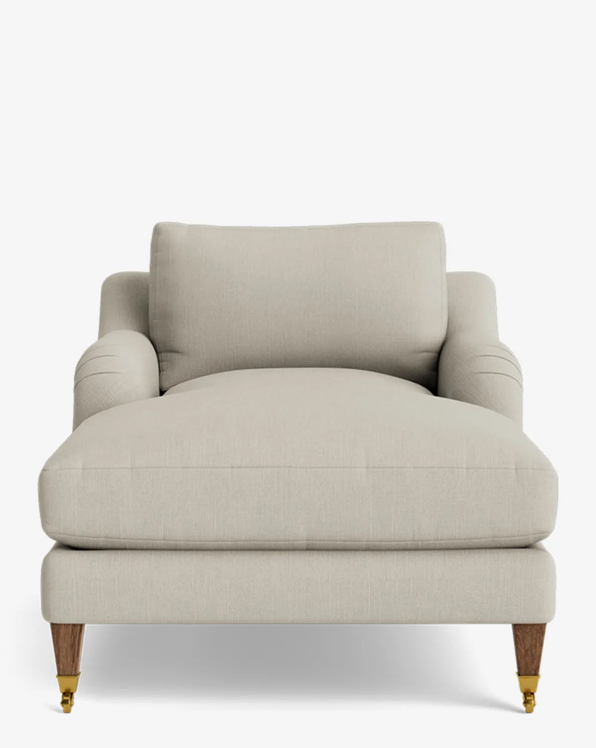 Lucille English Roll Arm Lounge Chair