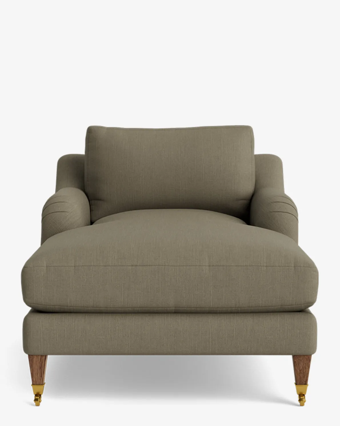 Lucille English Roll Arm Lounge Chair