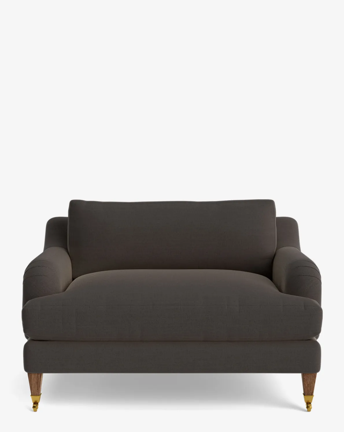 Lucille English Roll Arm Chair and a Half