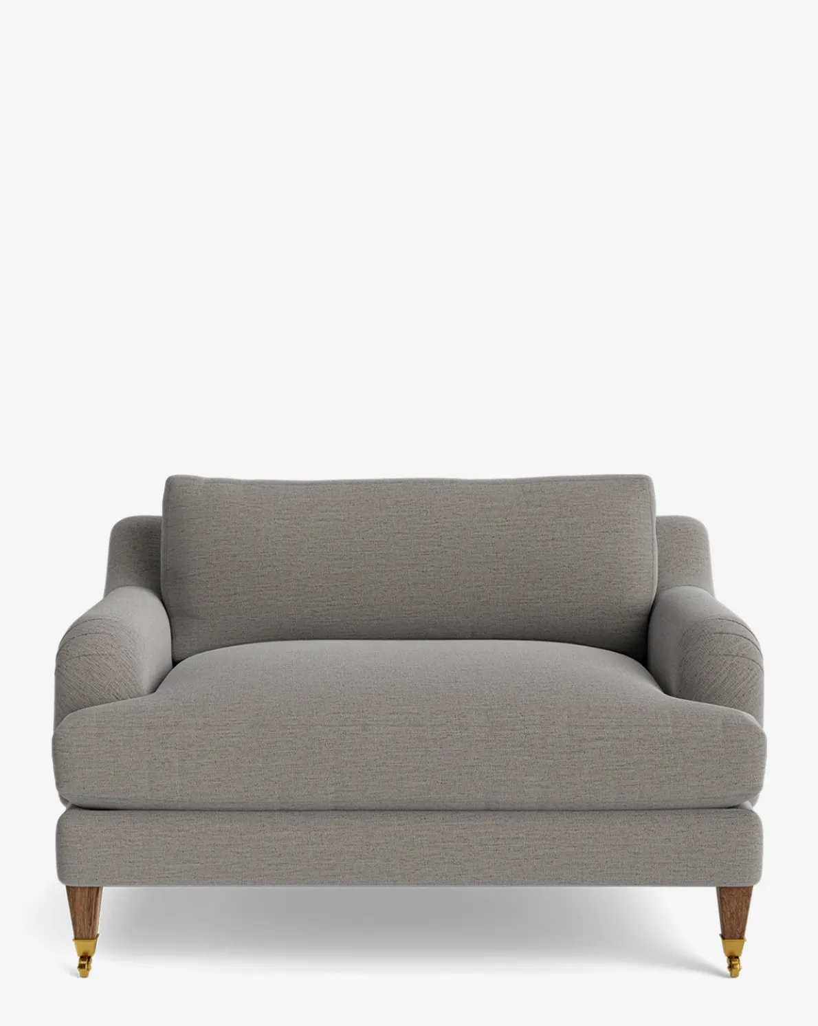 Lucille English Roll Arm Chair and a Half