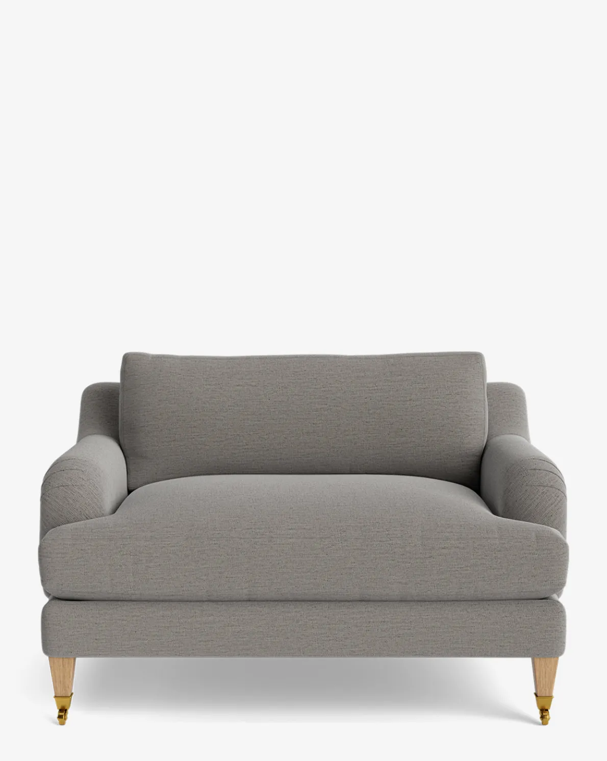 Lucille English Roll Arm Chair and a Half