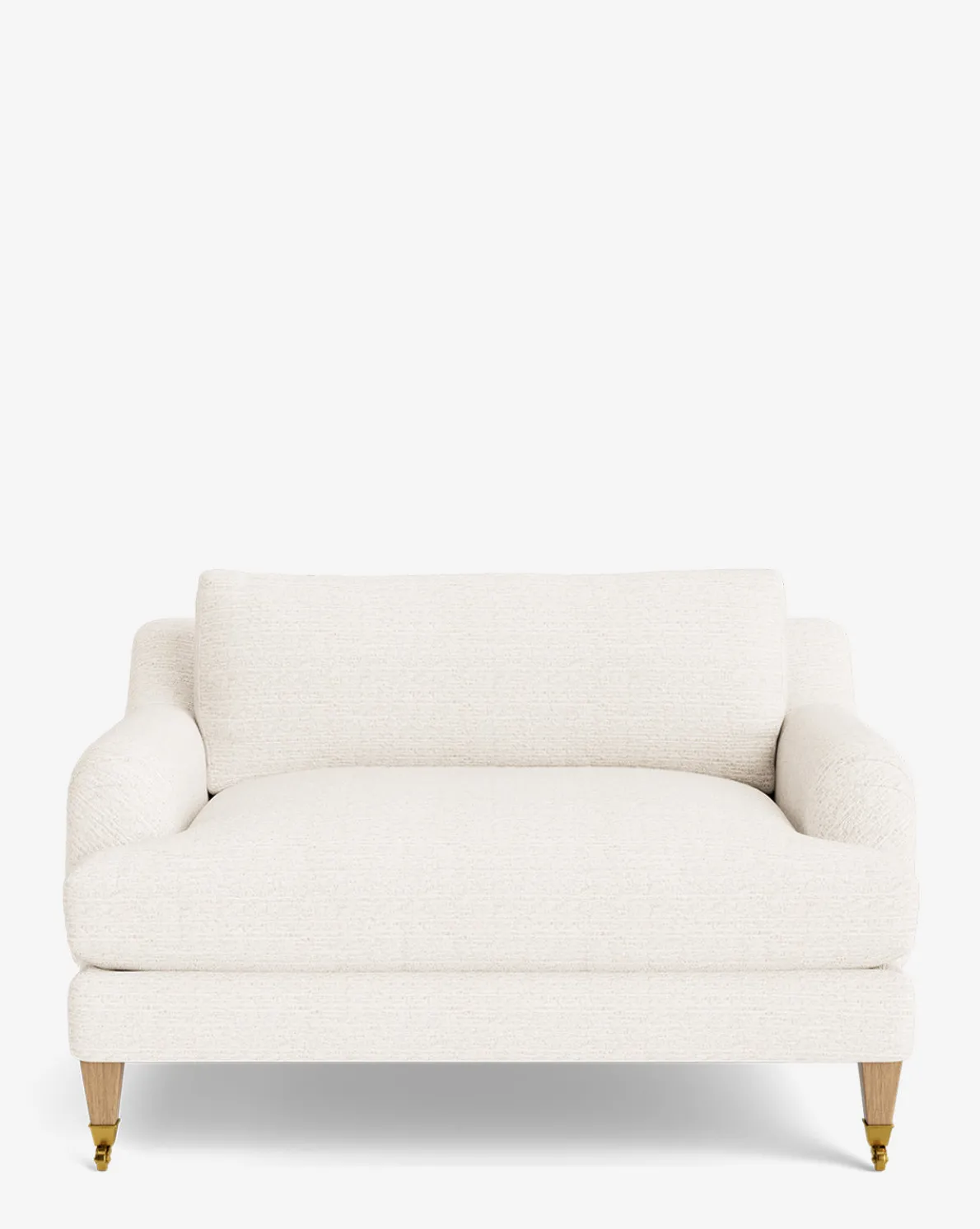 Lucille English Roll Arm Chair and a Half