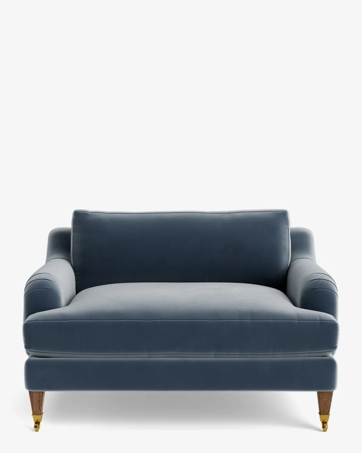 Lucille English Roll Arm Chair and a Half