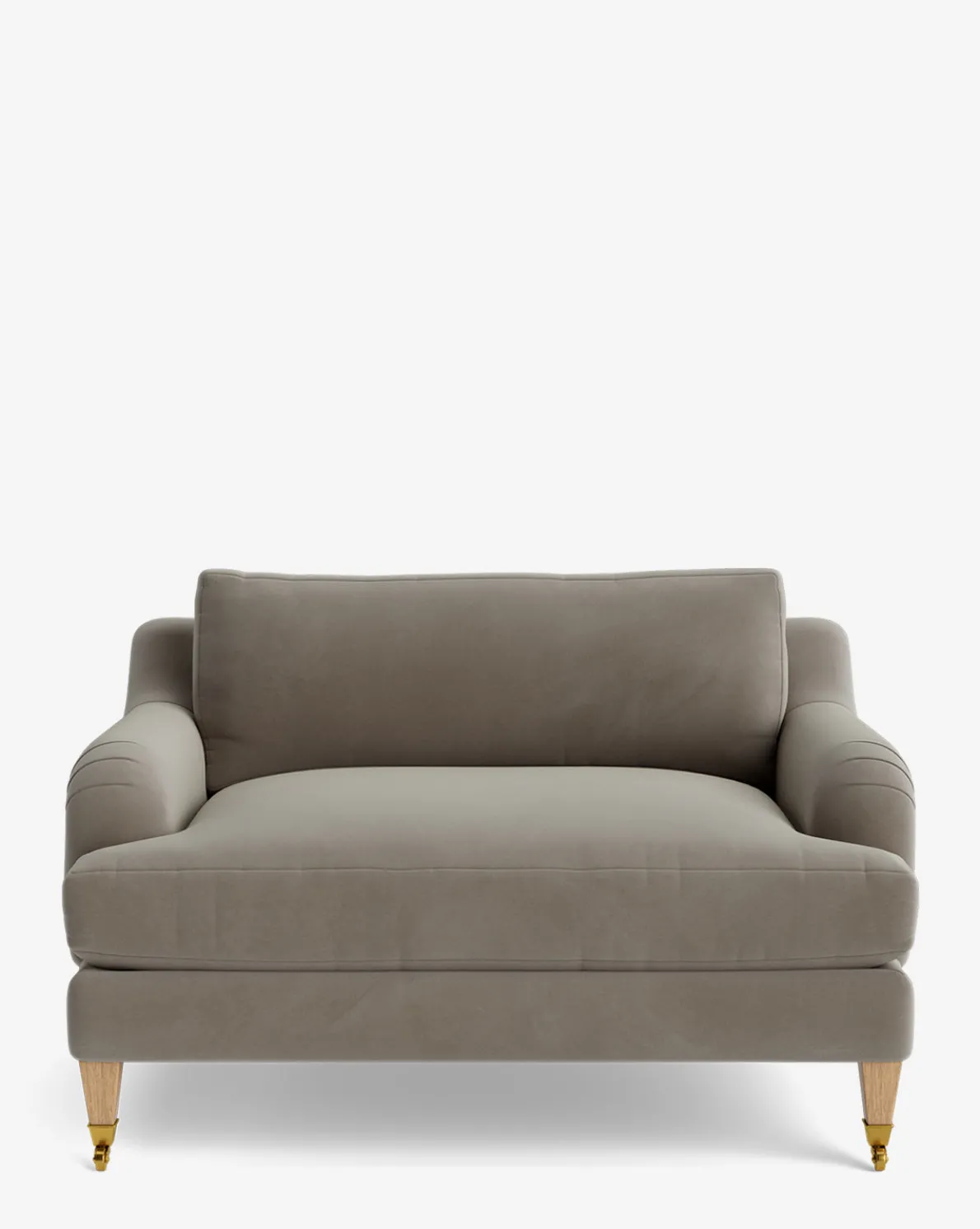 Lucille English Roll Arm Chair and a Half