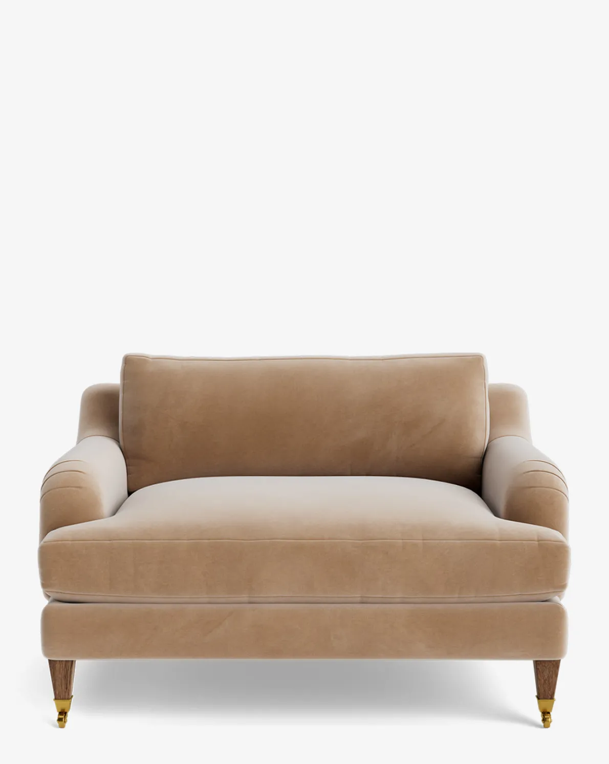 Lucille English Roll Arm Chair and a Half