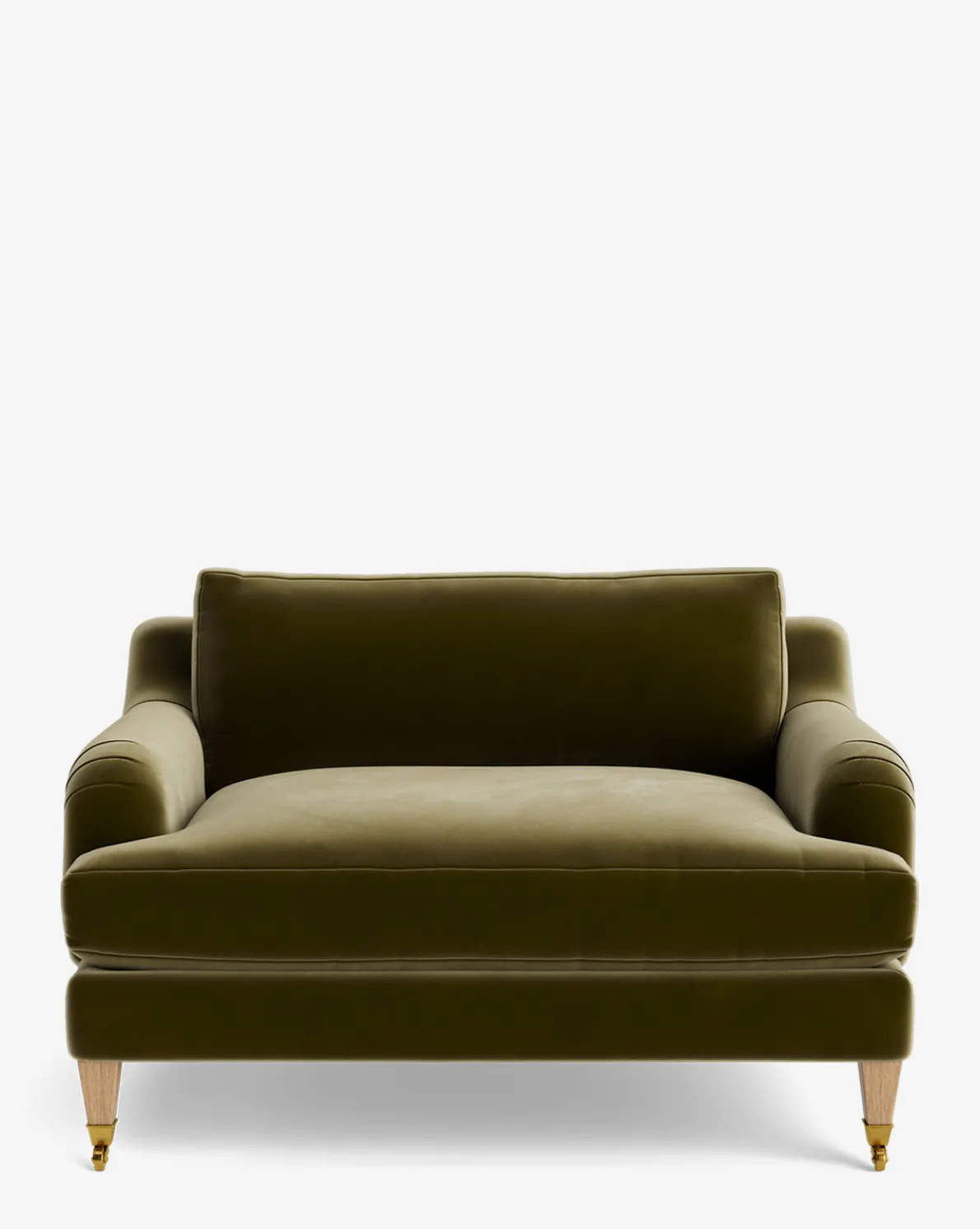 Lucille English Roll Arm Chair and a Half