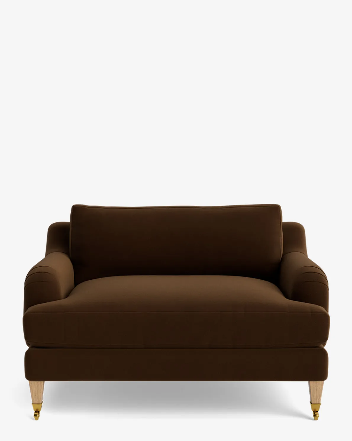 Lucille English Roll Arm Chair and a Half