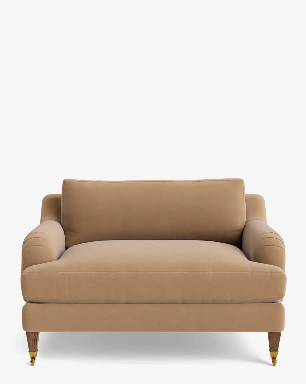 Lucille English Roll Arm Chair and a Half