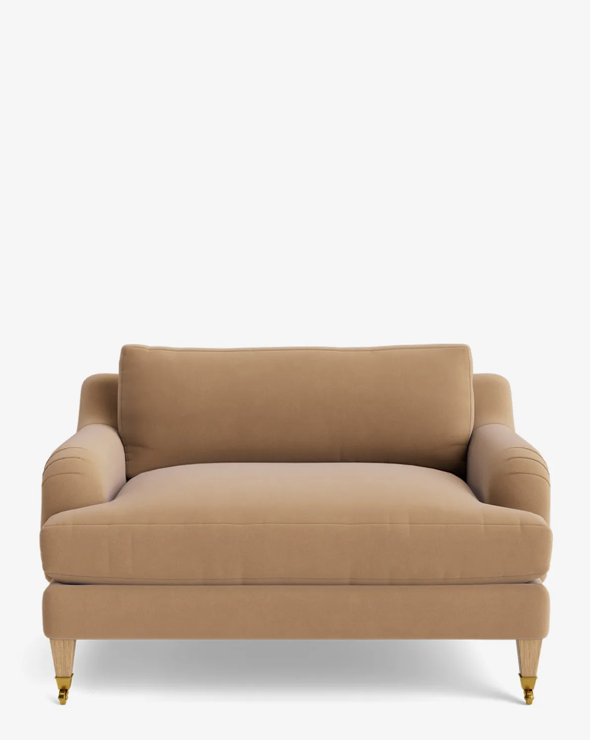 Lucille English Roll Arm Chair and a Half