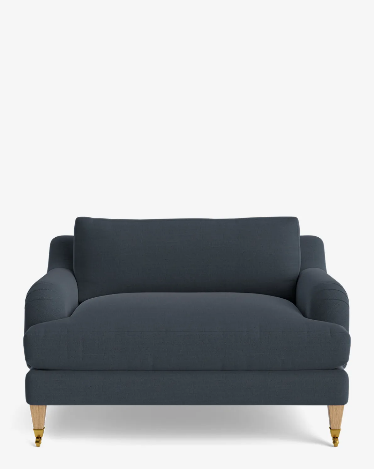 Lucille English Roll Arm Chair and a Half