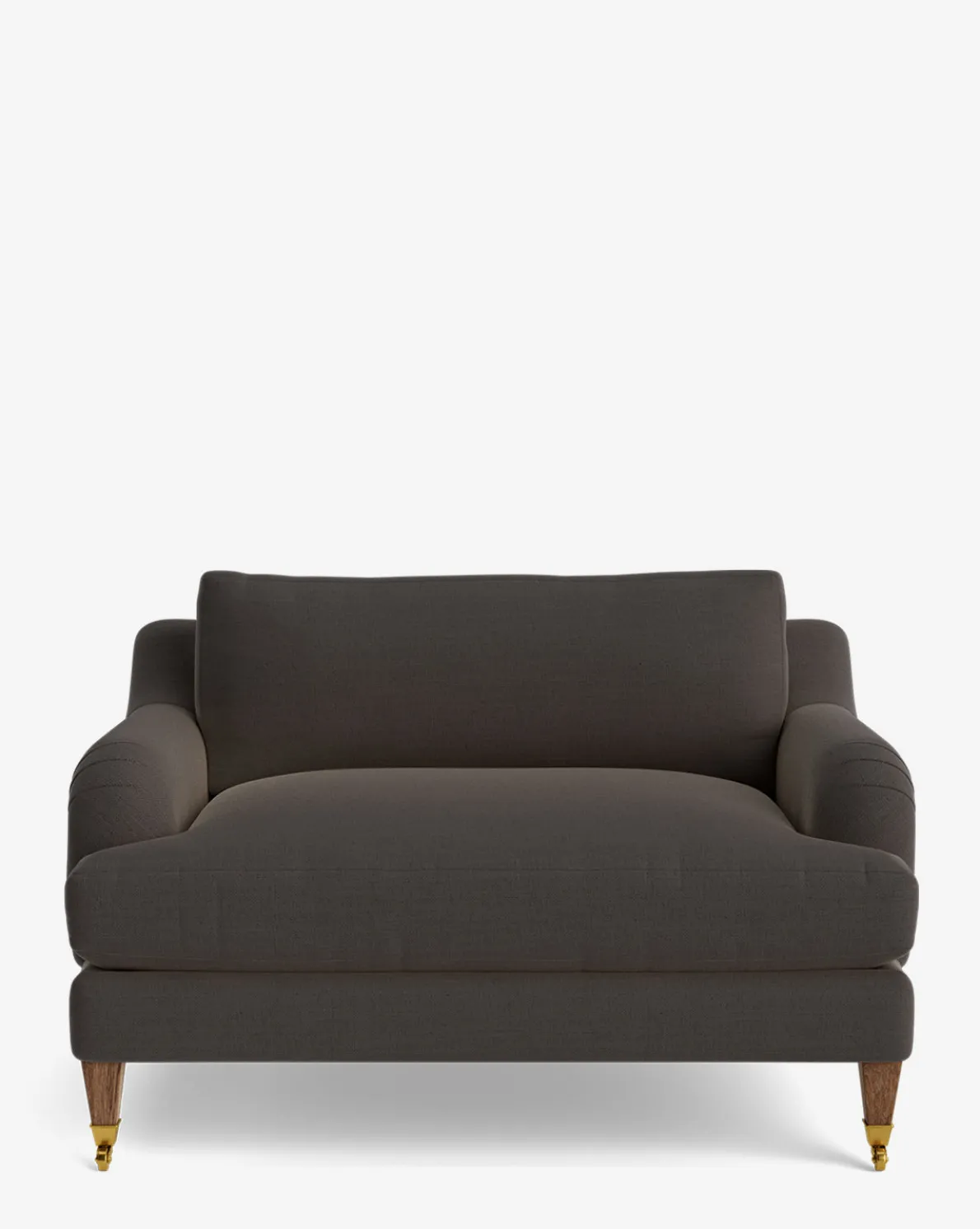 Lucille English Roll Arm Chair and a Half