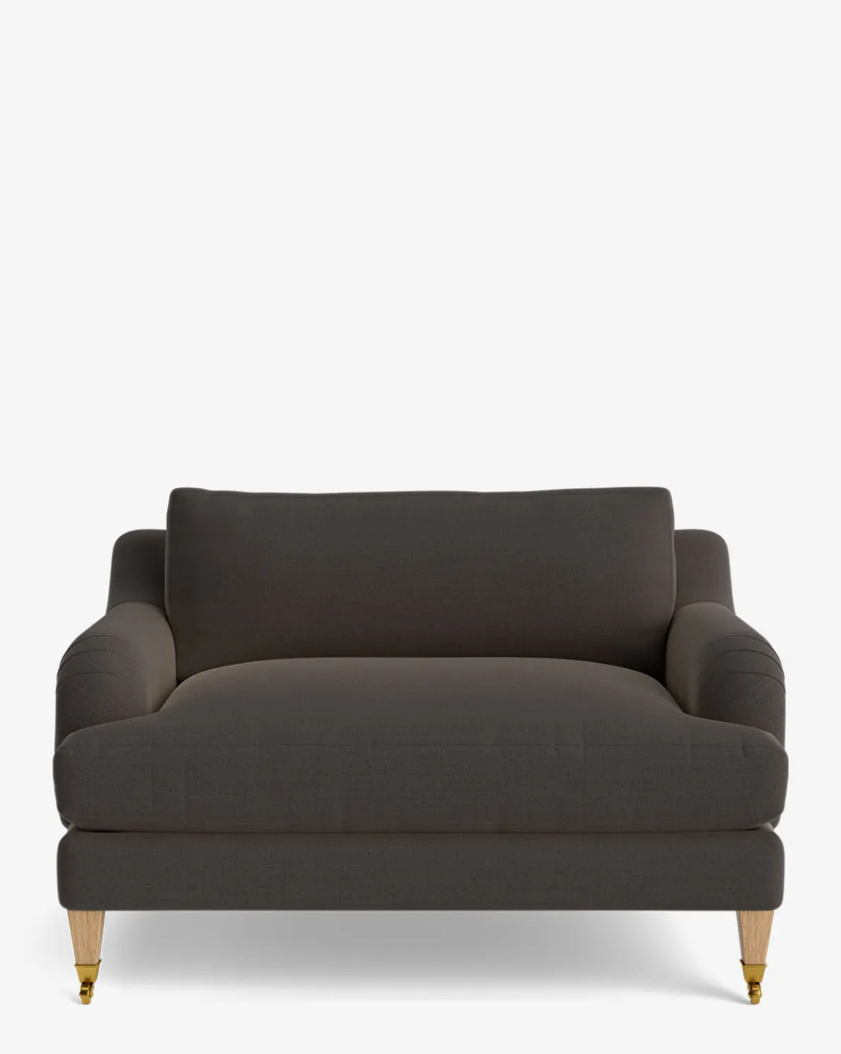 Lucille English Roll Arm Chair and a Half