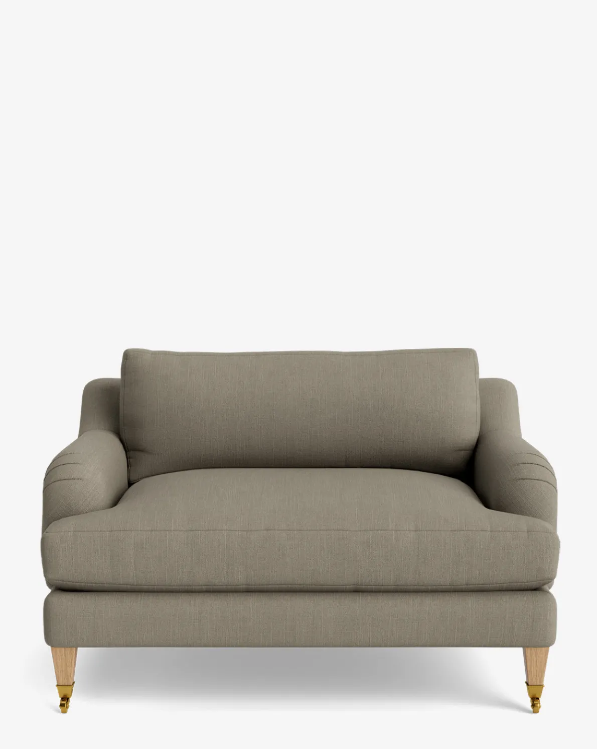 Lucille English Roll Arm Chair and a Half