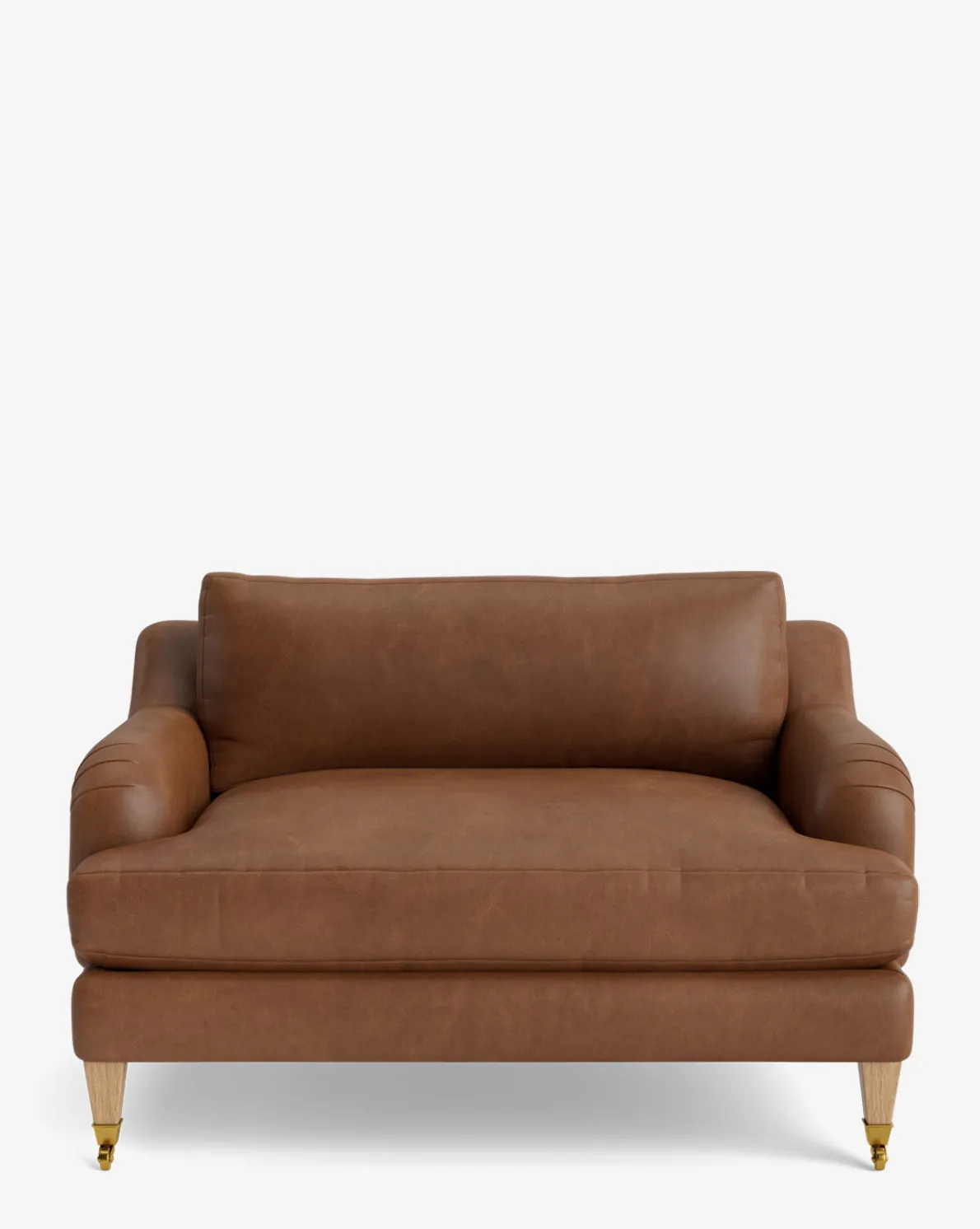 Lucille English Roll Arm Chair and a Half