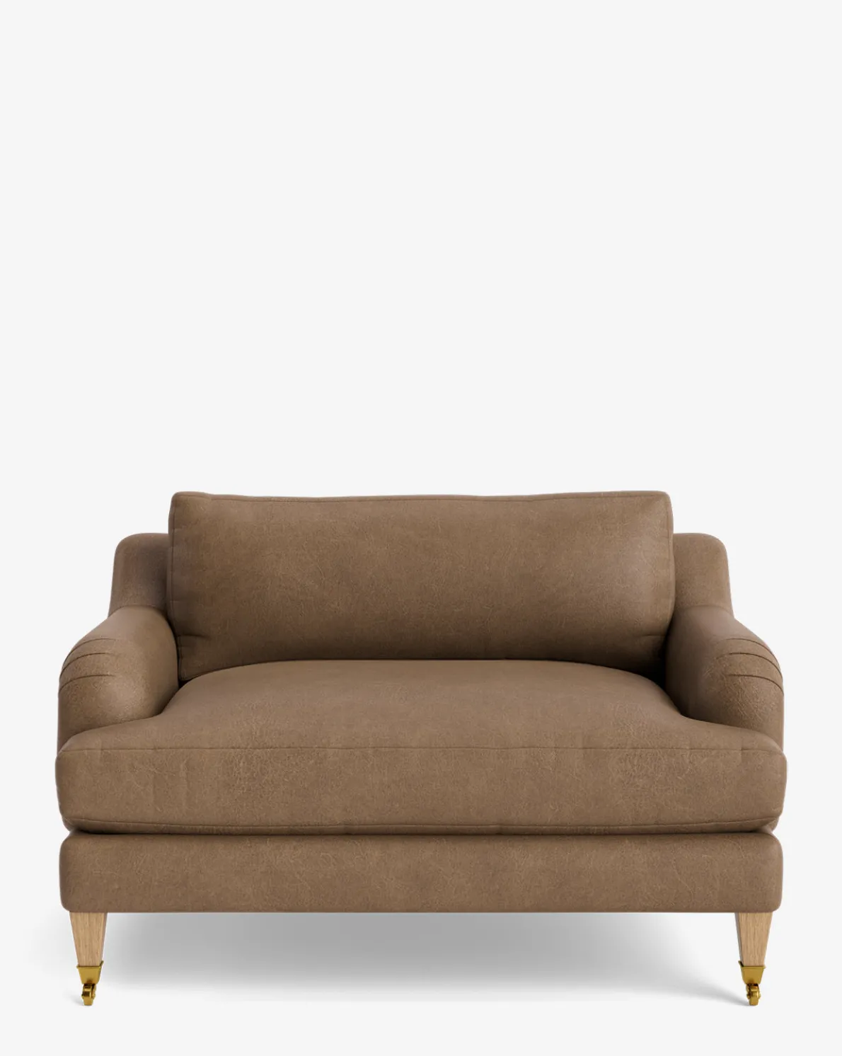 Lucille English Roll Arm Chair and a Half