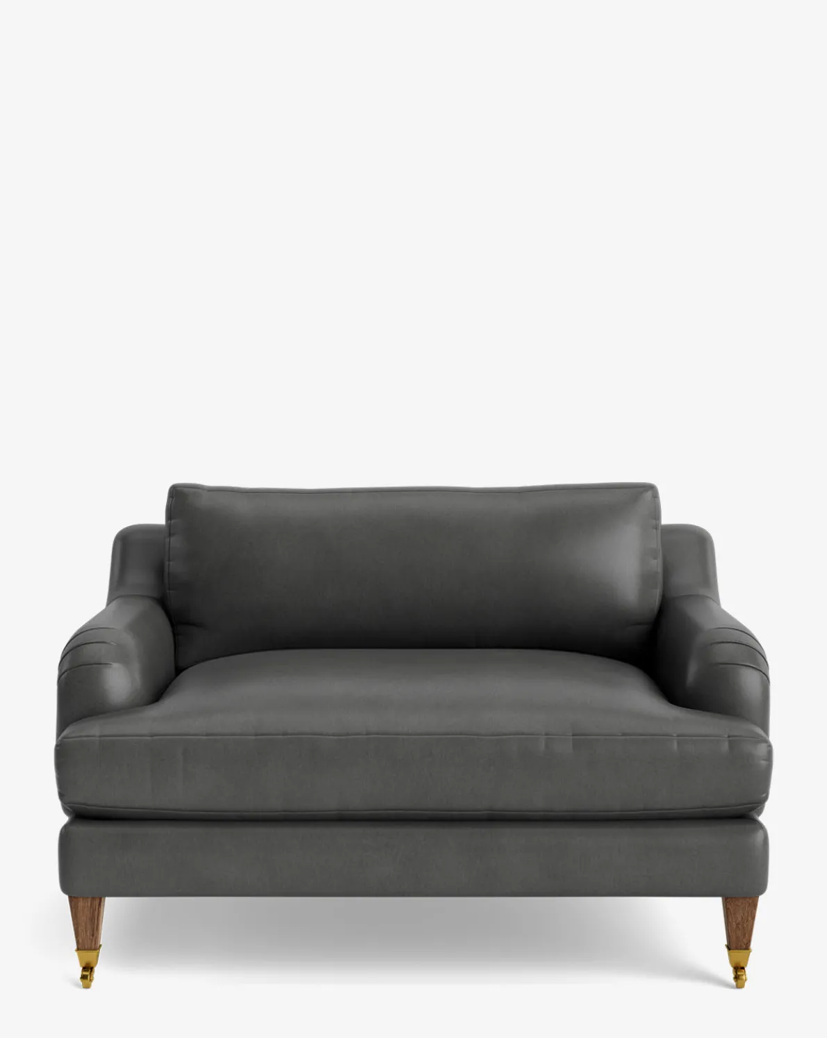 Lucille English Roll Arm Chair and a Half