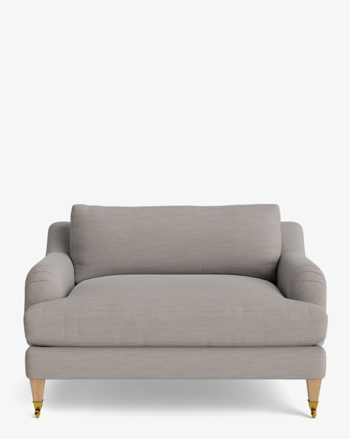 Lucille English Roll Arm Chair and a Half