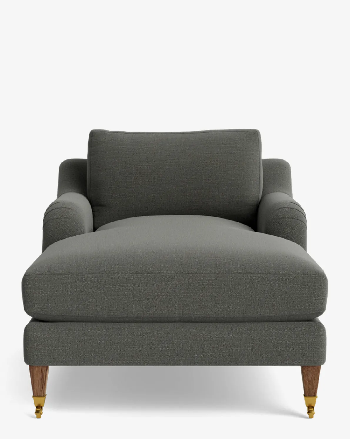 Lucille English Roll Arm Chaise Lounge