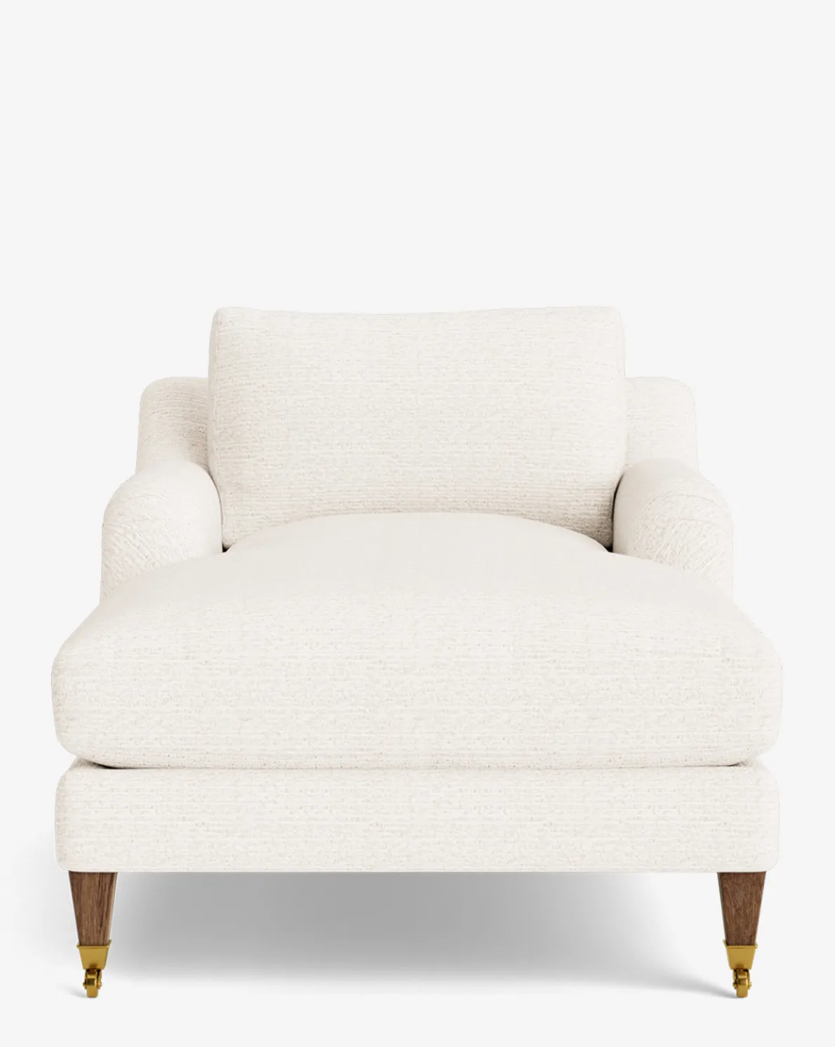 Lucille English Roll Arm Chaise Lounge