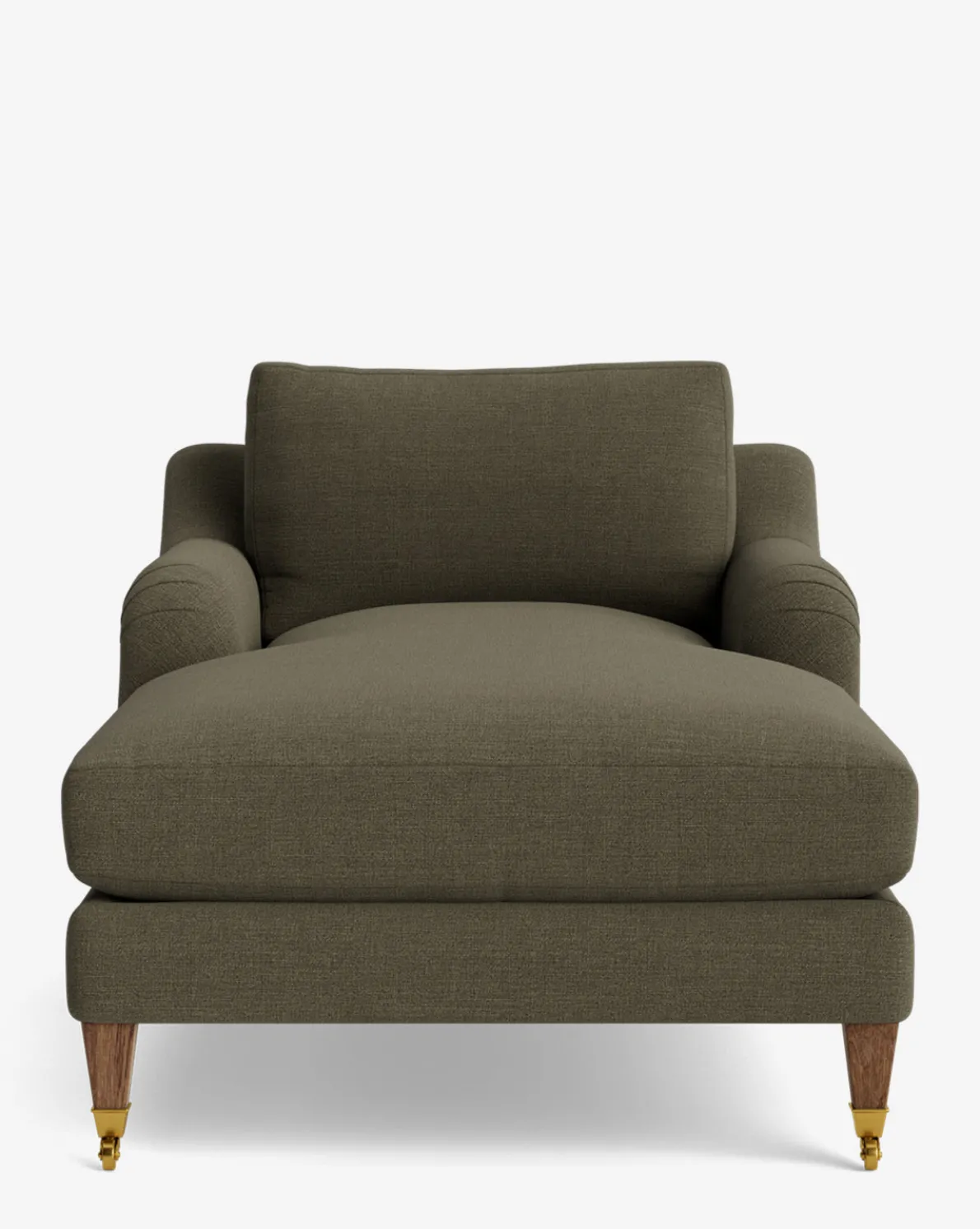 Lucille English Roll Arm Chaise Lounge