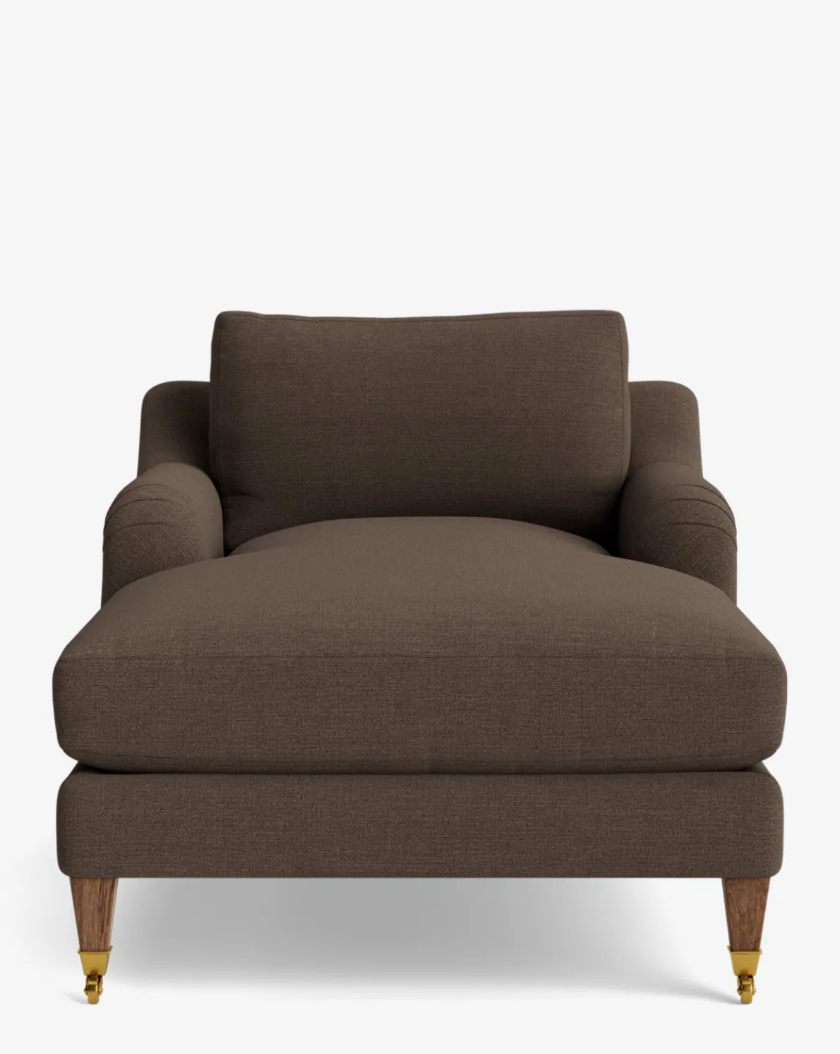 Lucille English Roll Arm Chaise Lounge