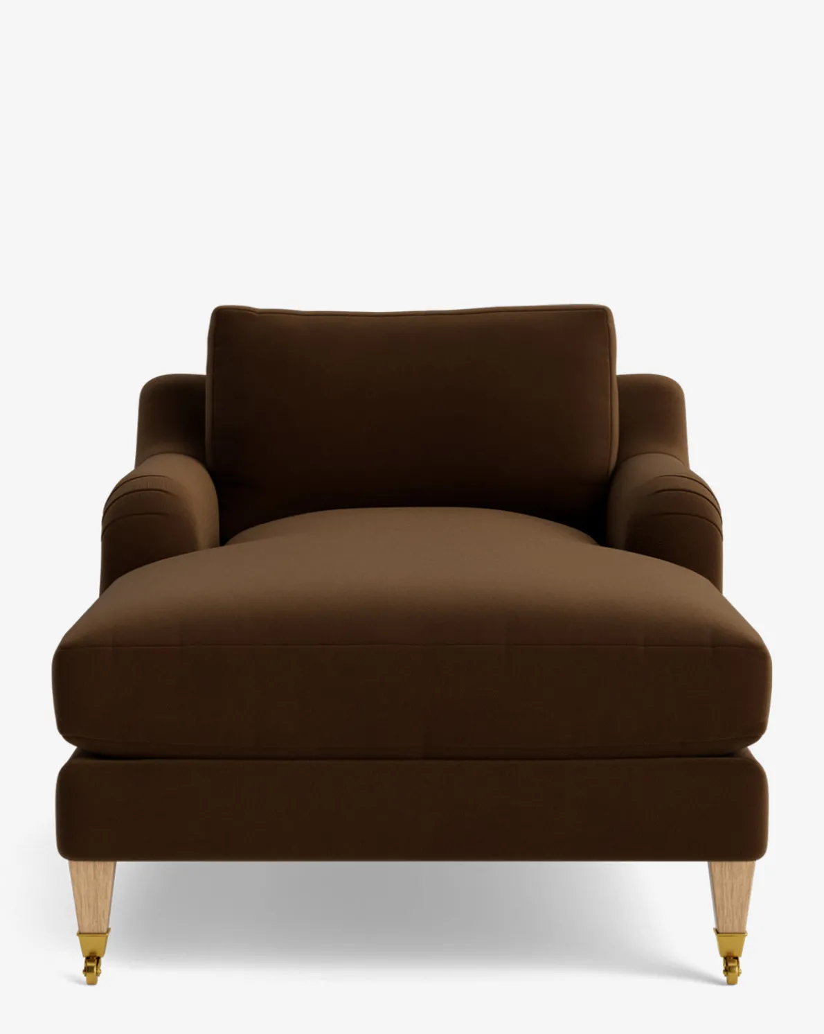 Lucille English Roll Arm Chaise Lounge