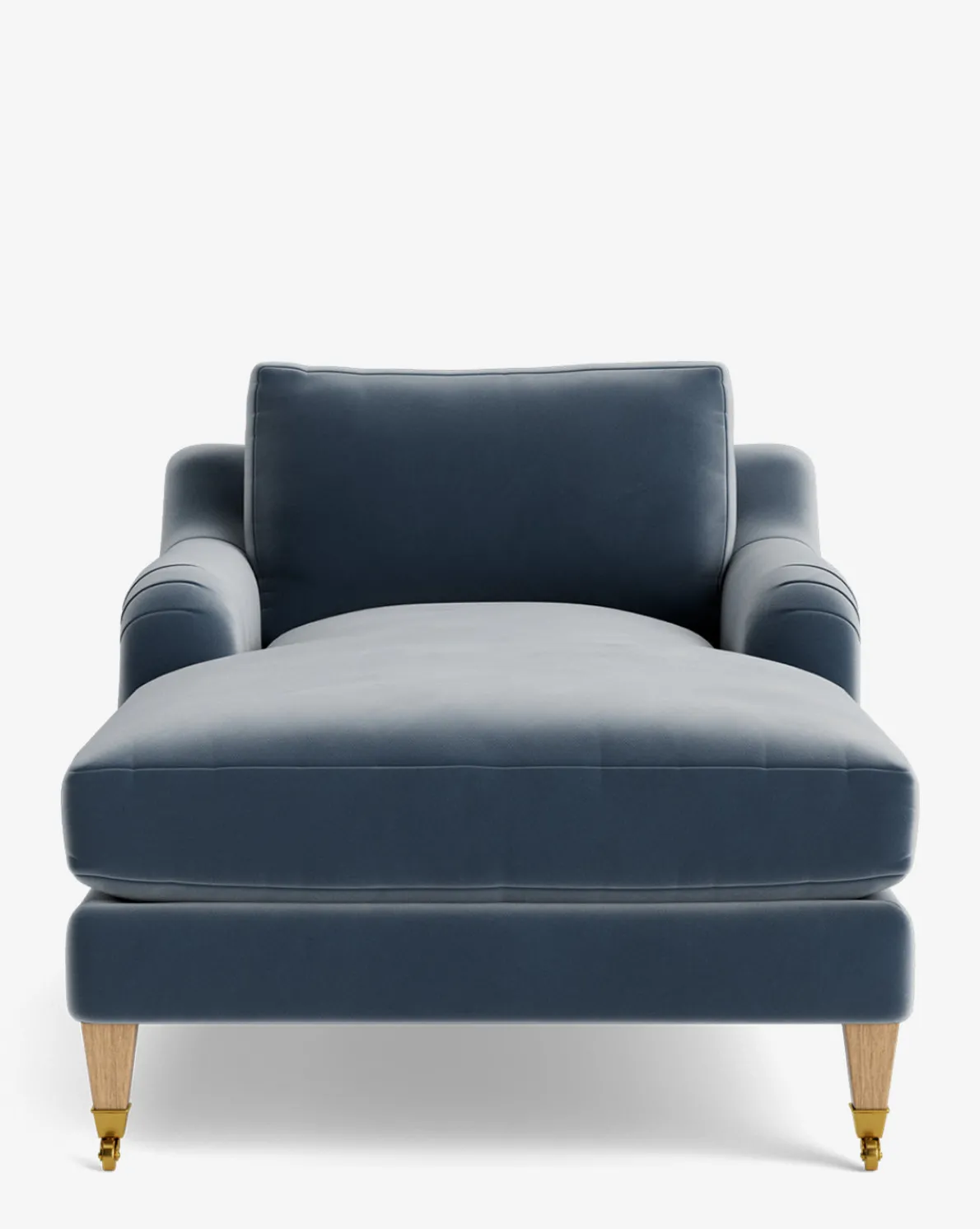 Lucille English Roll Arm Chaise Lounge