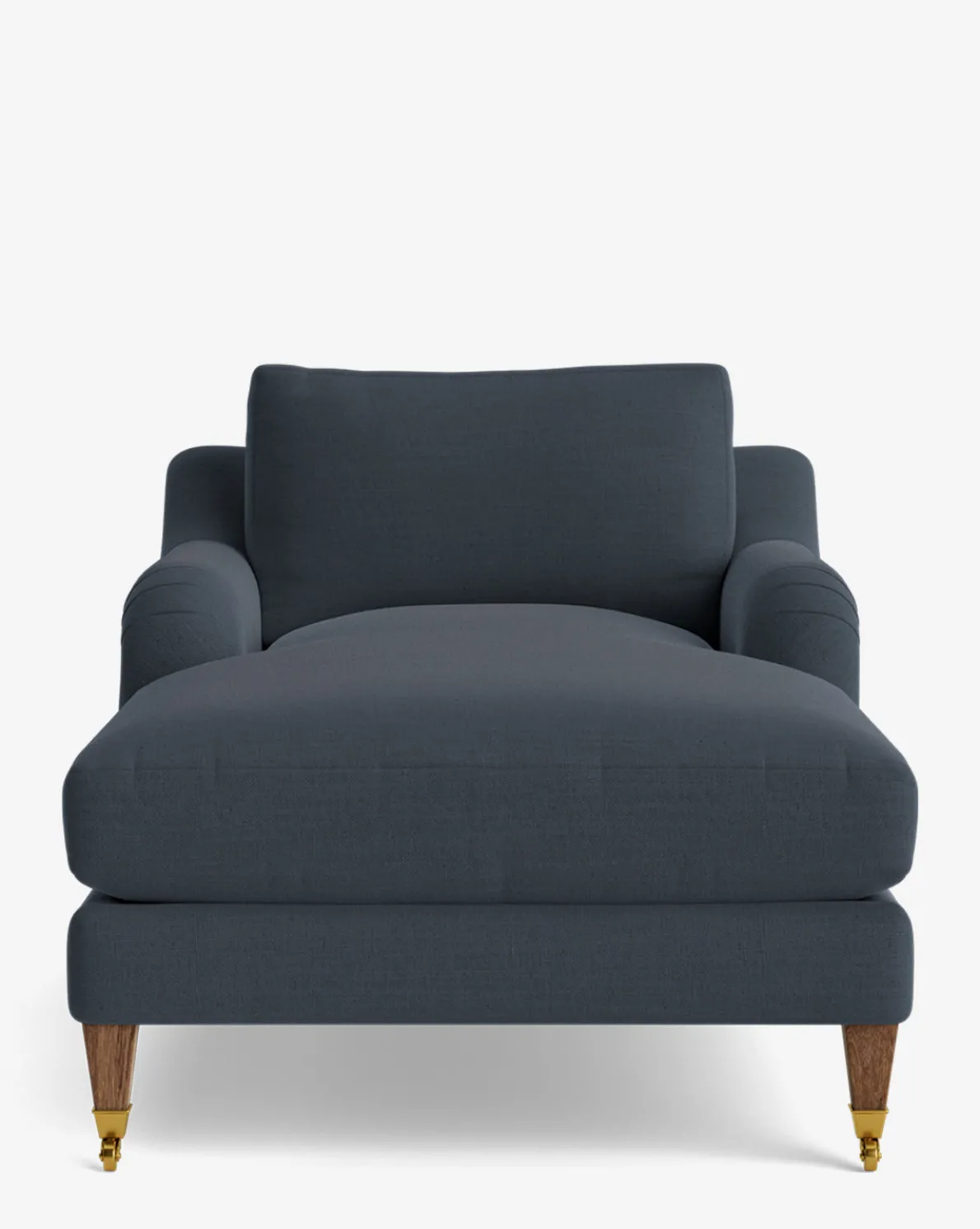 Lucille English Roll Arm Chaise Lounge