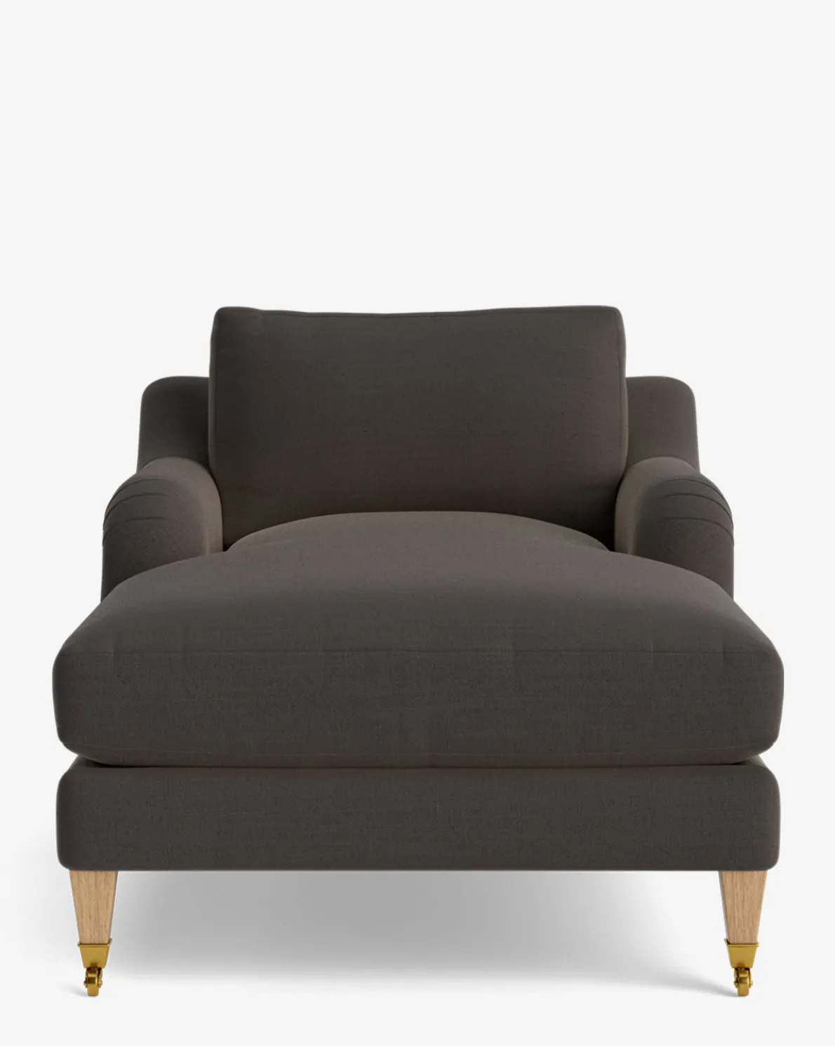 Lucille English Roll Arm Chaise Lounge