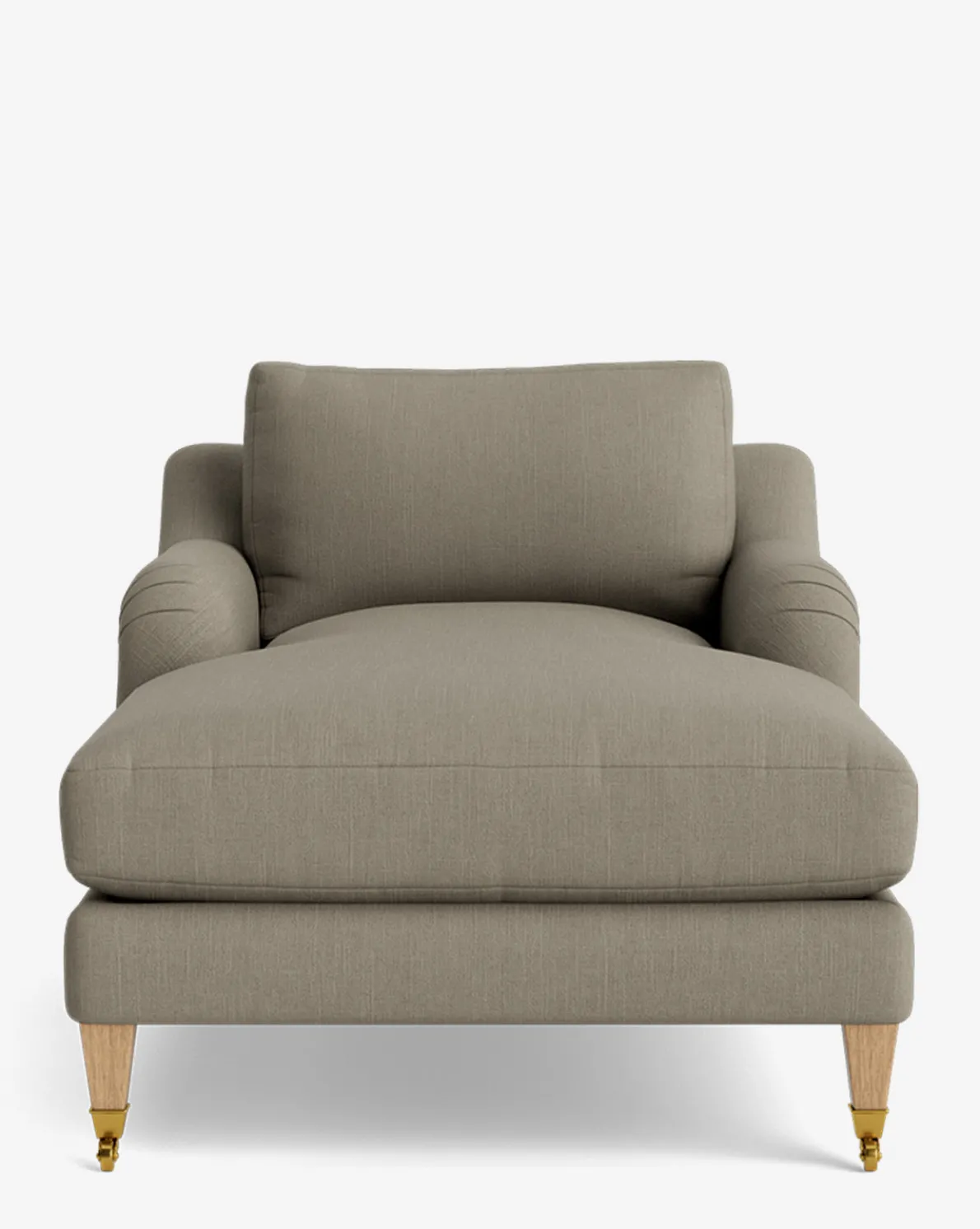 Lucille English Roll Arm Chaise Lounge