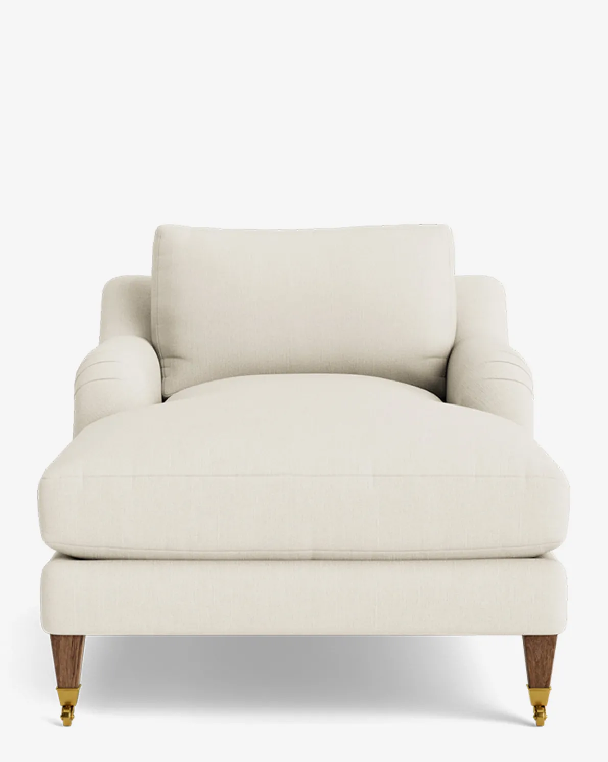 Lucille English Roll Arm Chaise Lounge