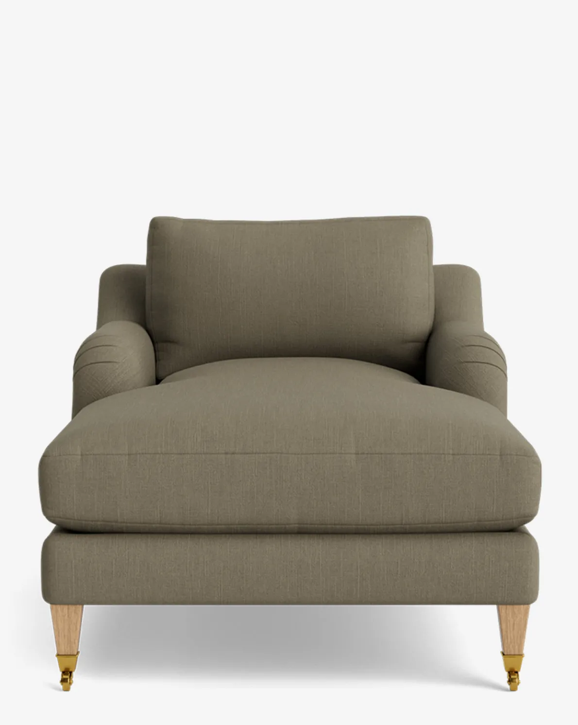 Lucille English Roll Arm Chaise Lounge