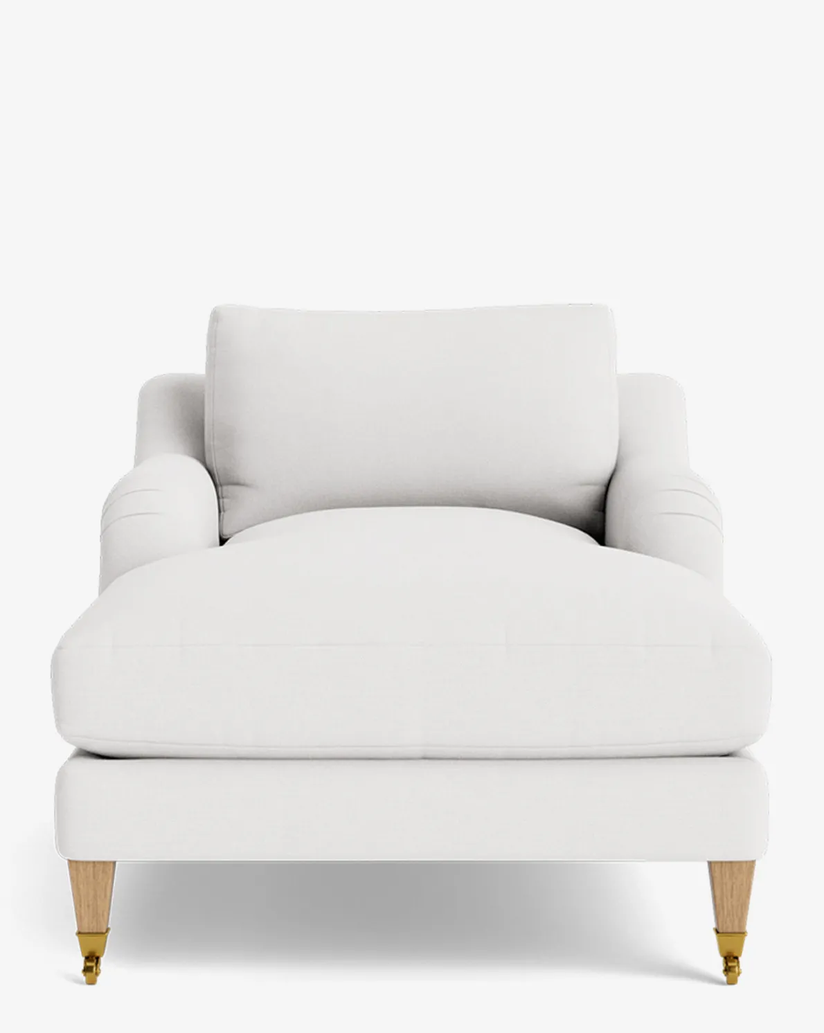 Lucille English Roll Arm Chaise Lounge