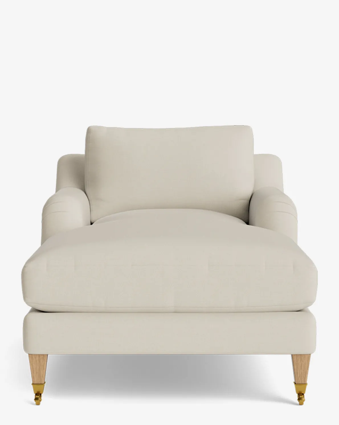 Lucille English Roll Arm Chaise Lounge