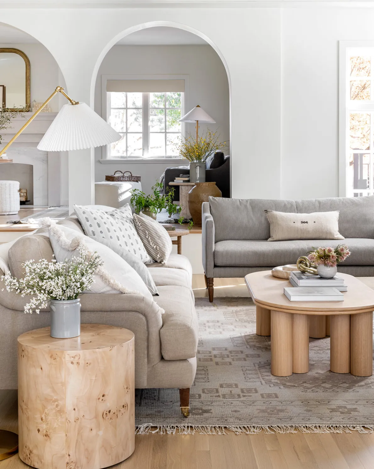 Lucille English Roll Arm Sofa 78