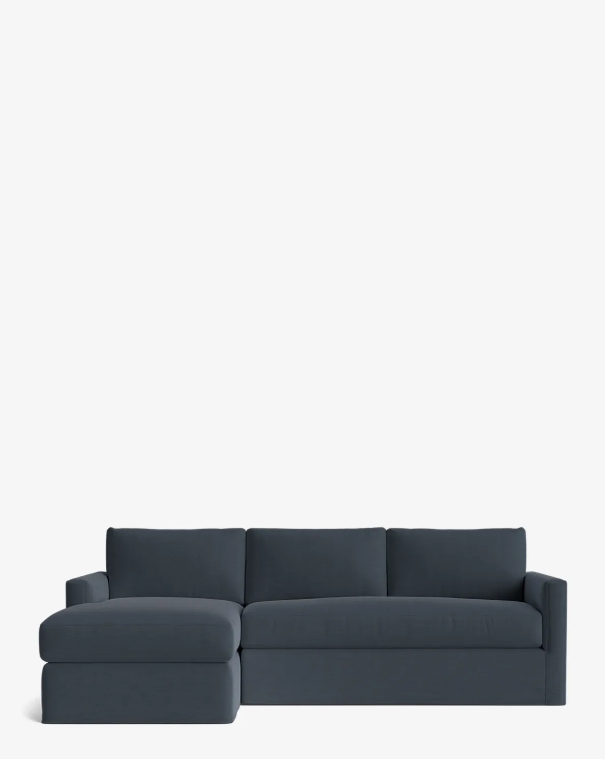 Macy Slipcover Chaise Sectional 101