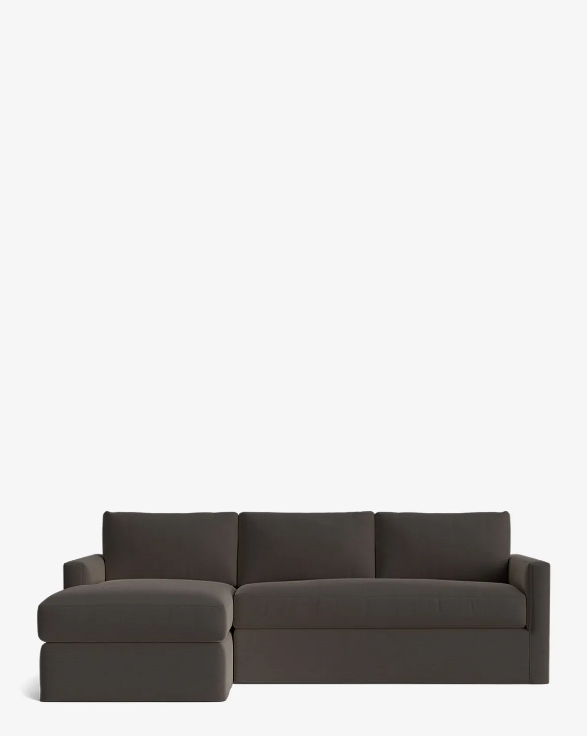 Macy Slipcover Chaise Sectional 101