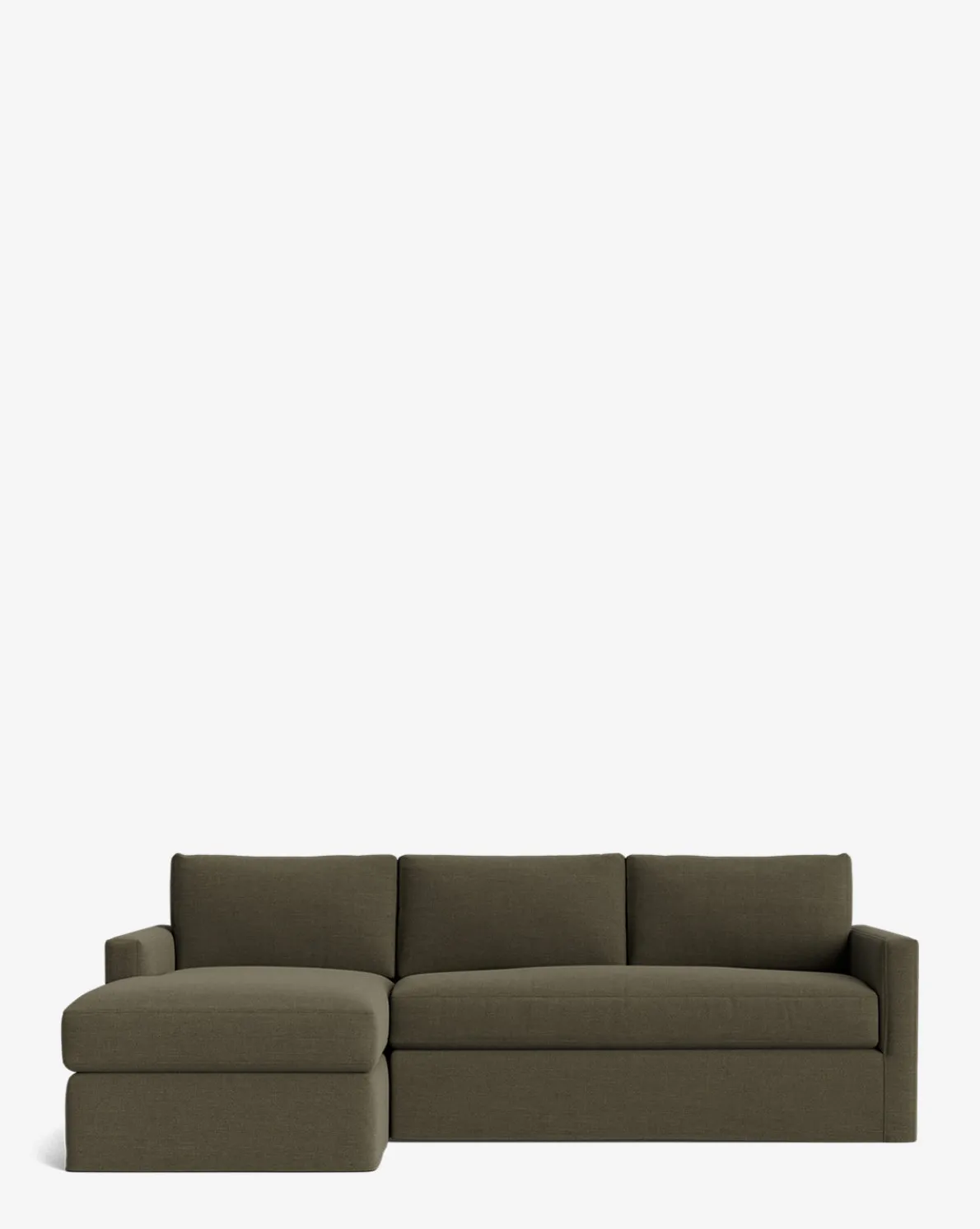 Macy Slipcover Chaise Sectional 101