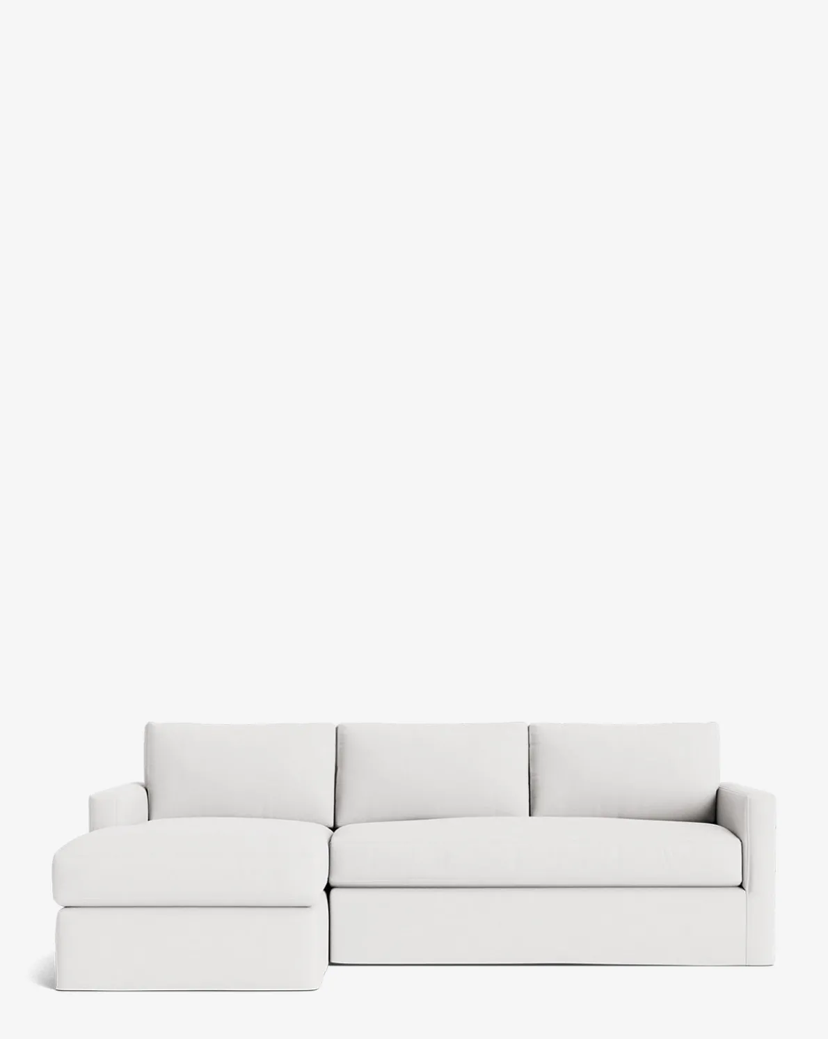 Macy Slipcover Chaise Sectional 101