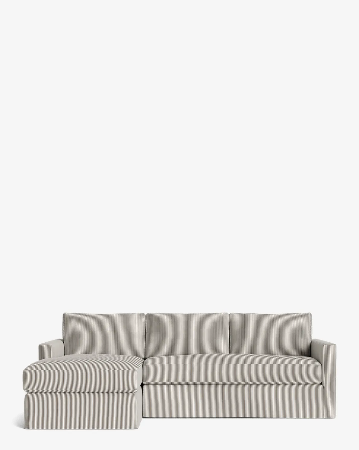 Macy Slipcover Chaise Sectional 101