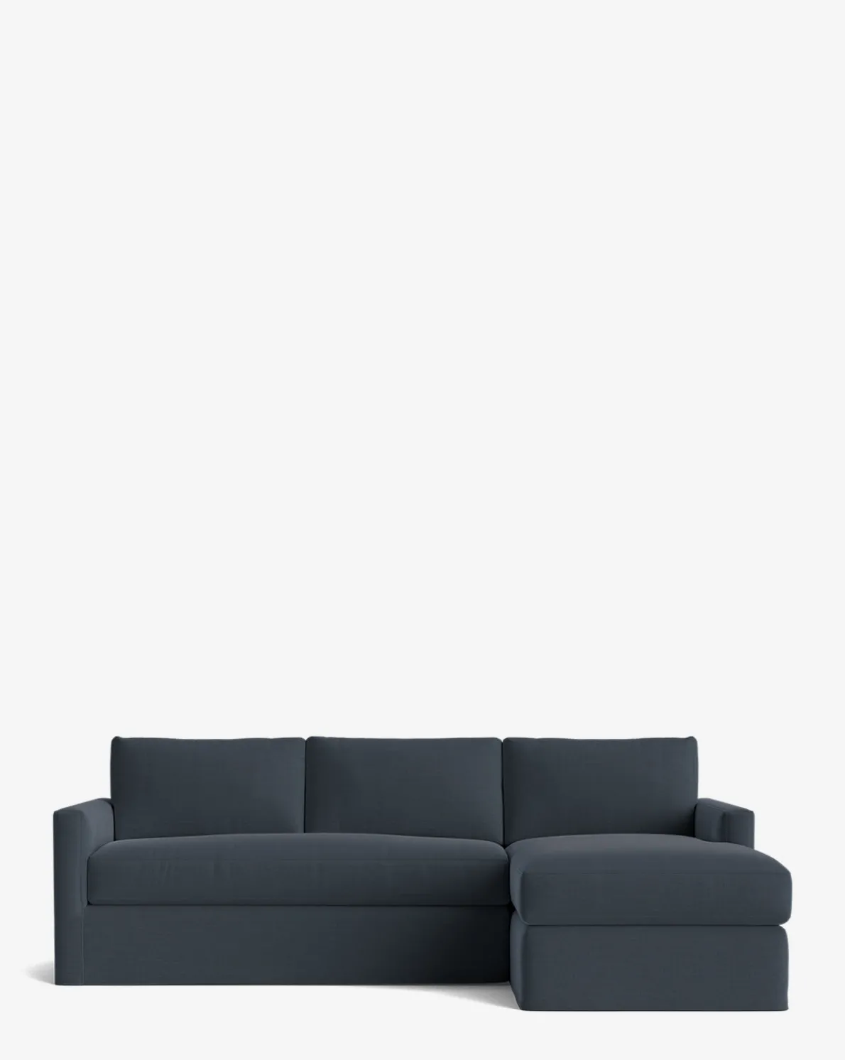 Macy Slipcover Chaise Sectional 101