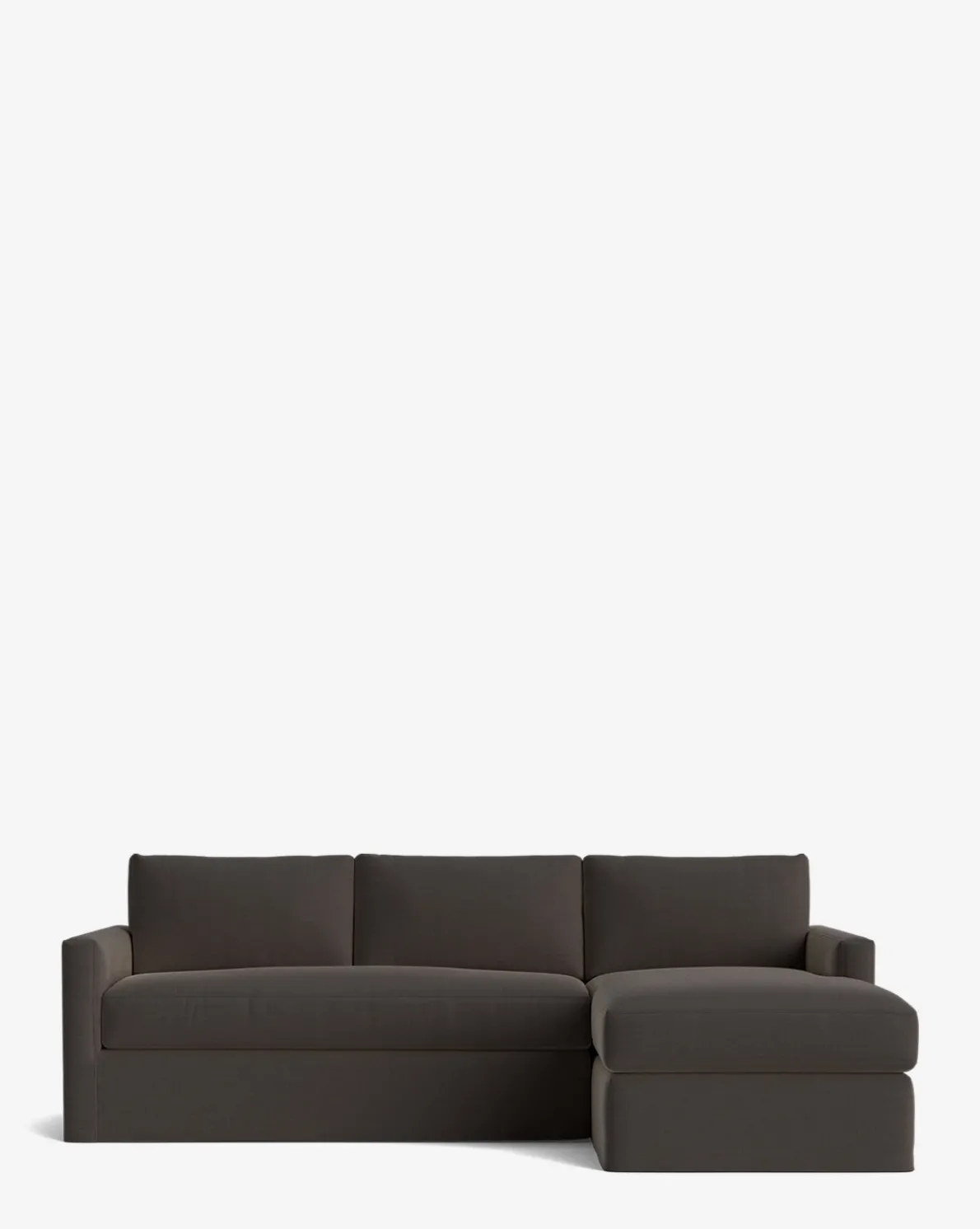 Macy Slipcover Chaise Sectional 101