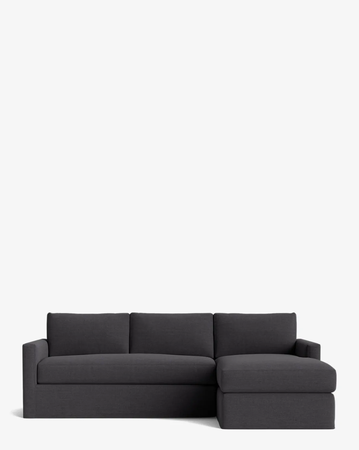 Macy Slipcover Chaise Sectional 101