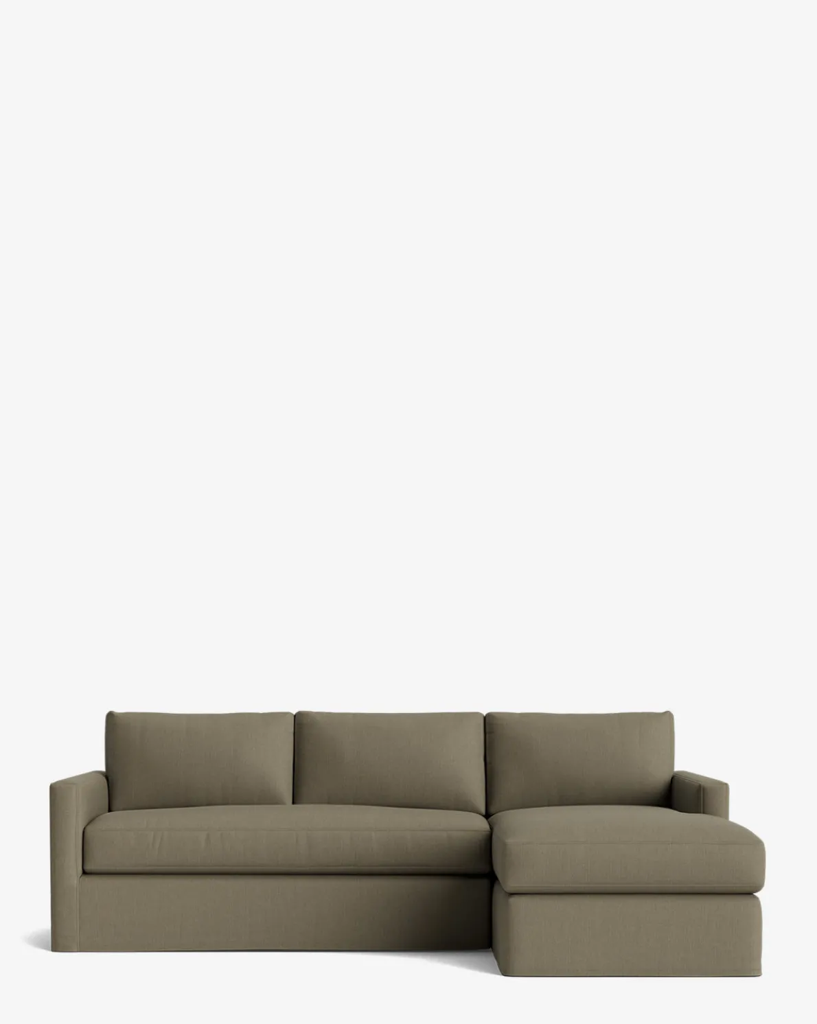 Macy Slipcover Chaise Sectional 101