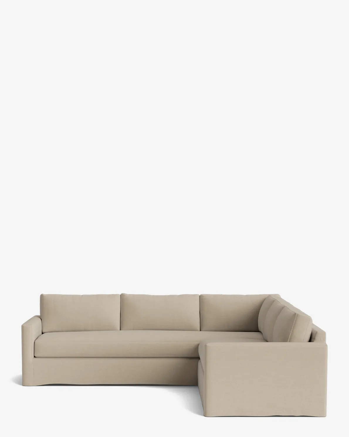 Macy Slipcover L Sectional 108"