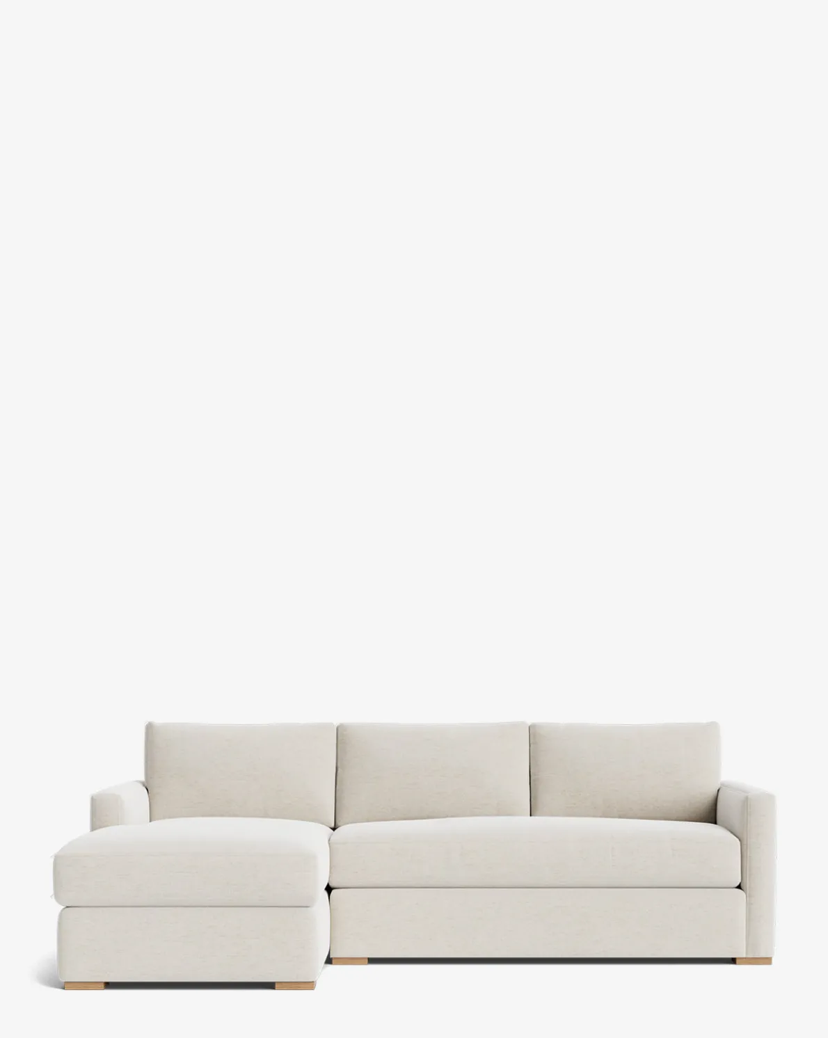 Macy Upholstered Chaise Sectional 101