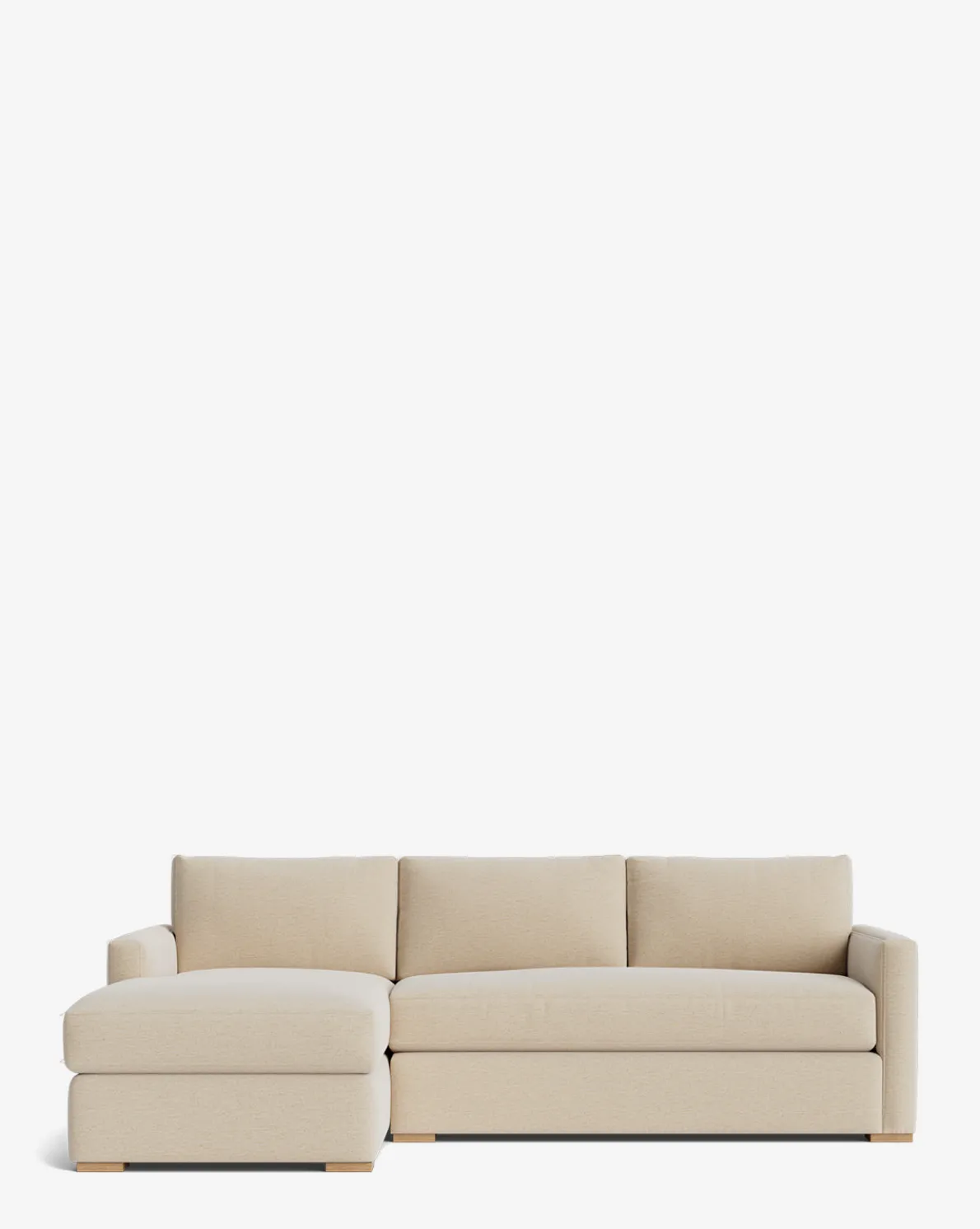 Macy Upholstered Chaise Sectional 101