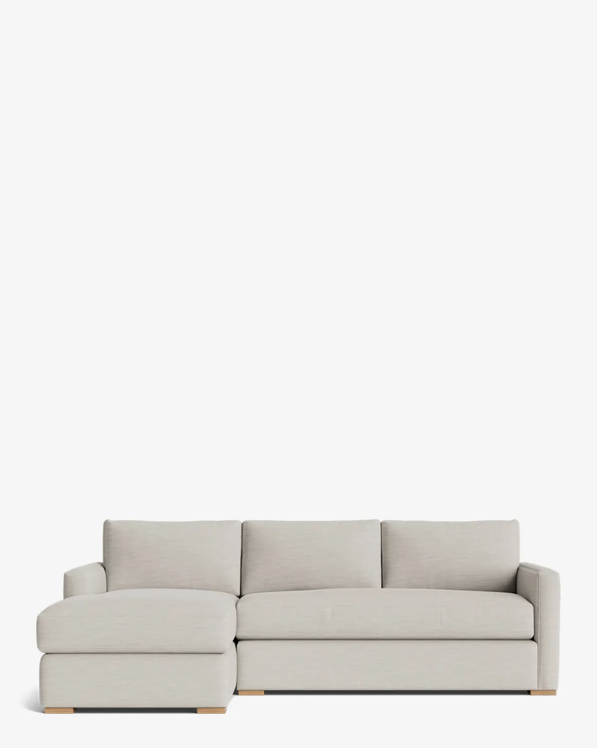 Macy Upholstered Chaise Sectional 101